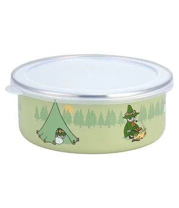 Campers Mumin emaljipurkki kannella - 0,8 L - Muurla