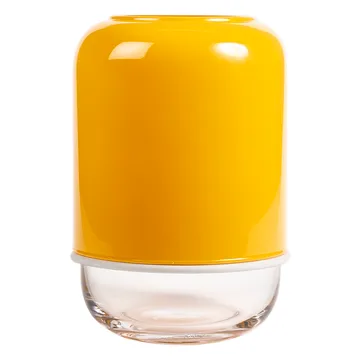 Capsule säädettävä maljakko 18-28 cm - Keltainen-kirkas - Muurla