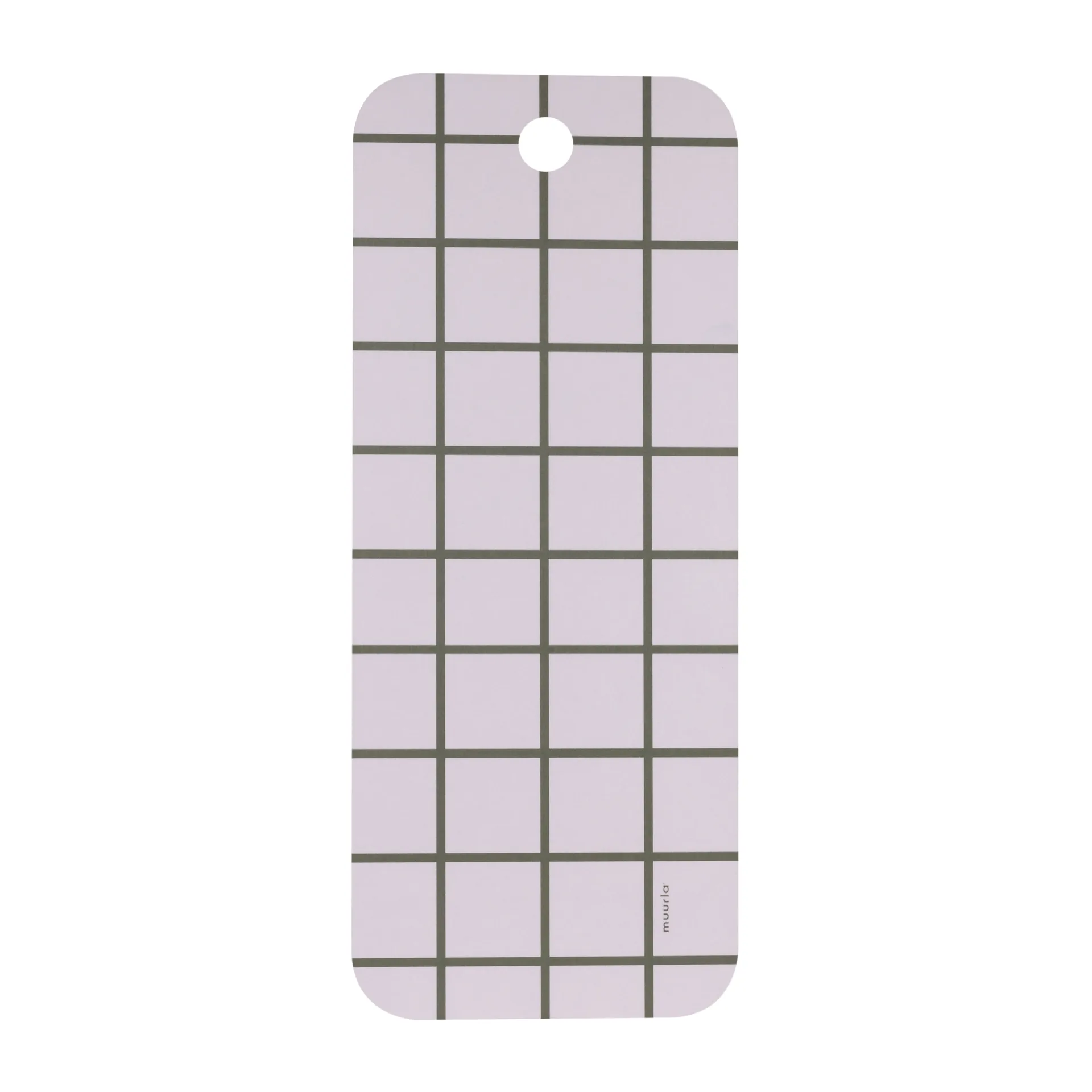 Checks & Stripes -tarjotin 18 x 44 cm, Green-beige Muurla