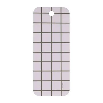 Checks & Stripes -tarjotin 18 x 44 cm - Green-beige - Muurla