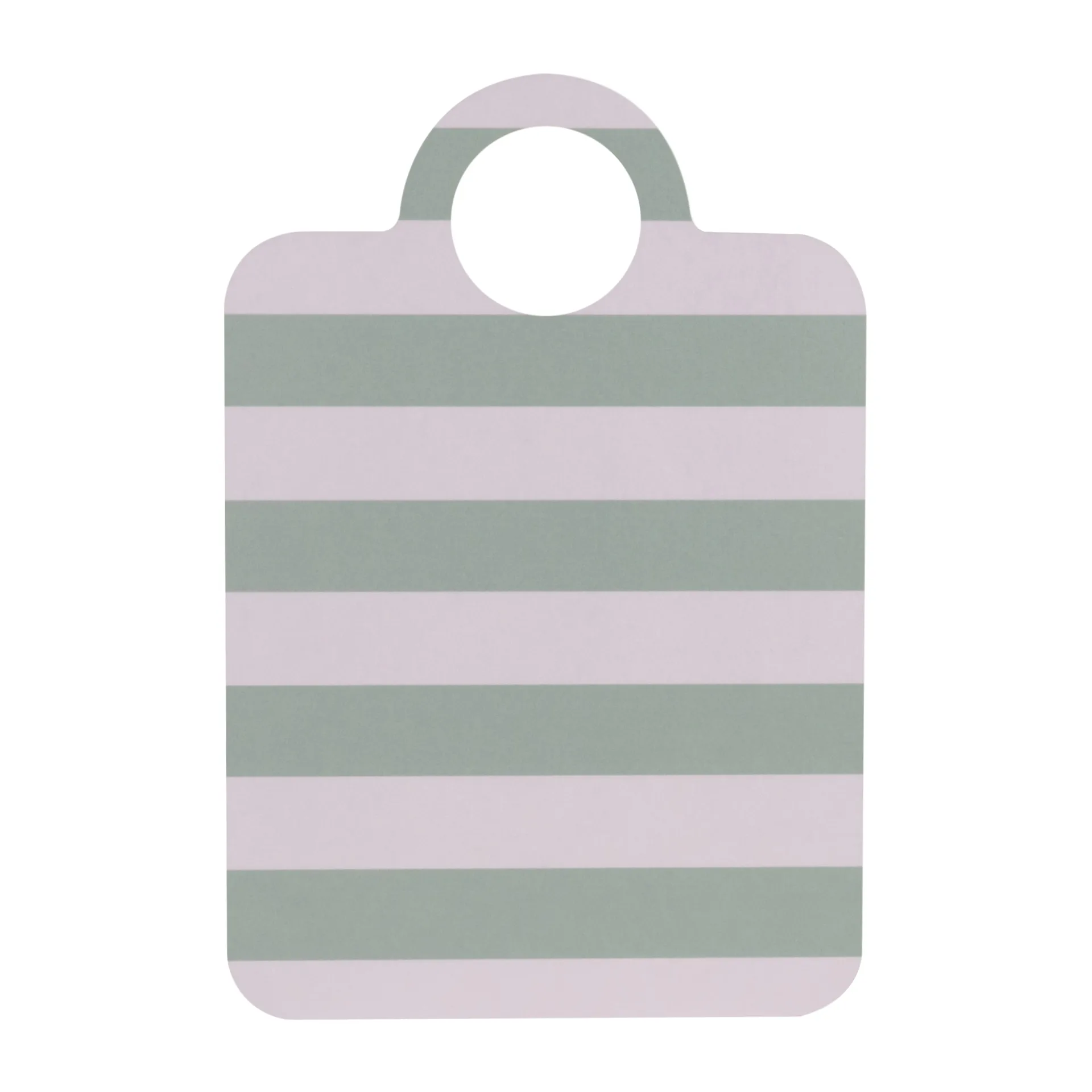 Checks & Stripes -tarjotin 21 x 31 cm, Minttu-sininen Muurla