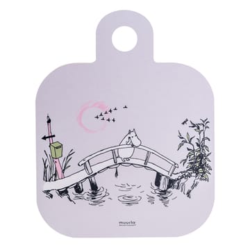 Chop & Serve Missing you -tarjotin 25 x 32 cm - Musta-vaaleanpunainen - Muurla