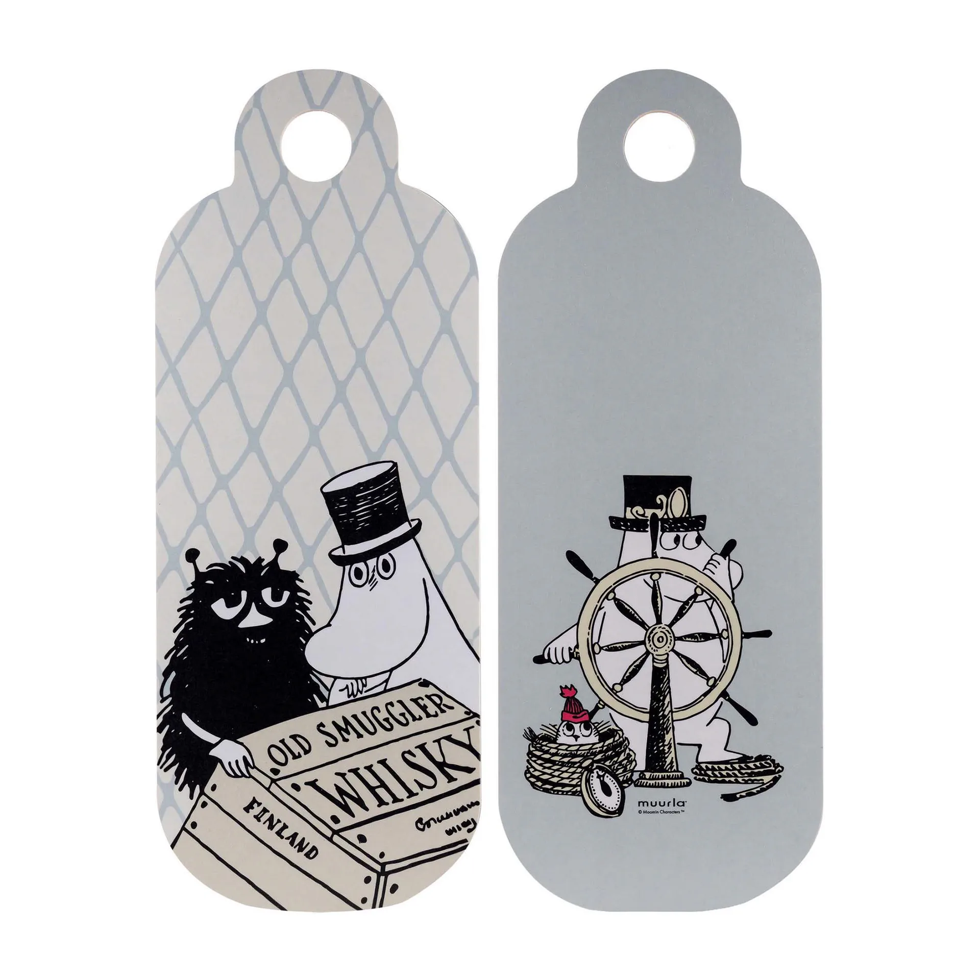 Chop & Serve The Adventurer -tarjotin 17 x 44 cm, Monivärinen Muurla