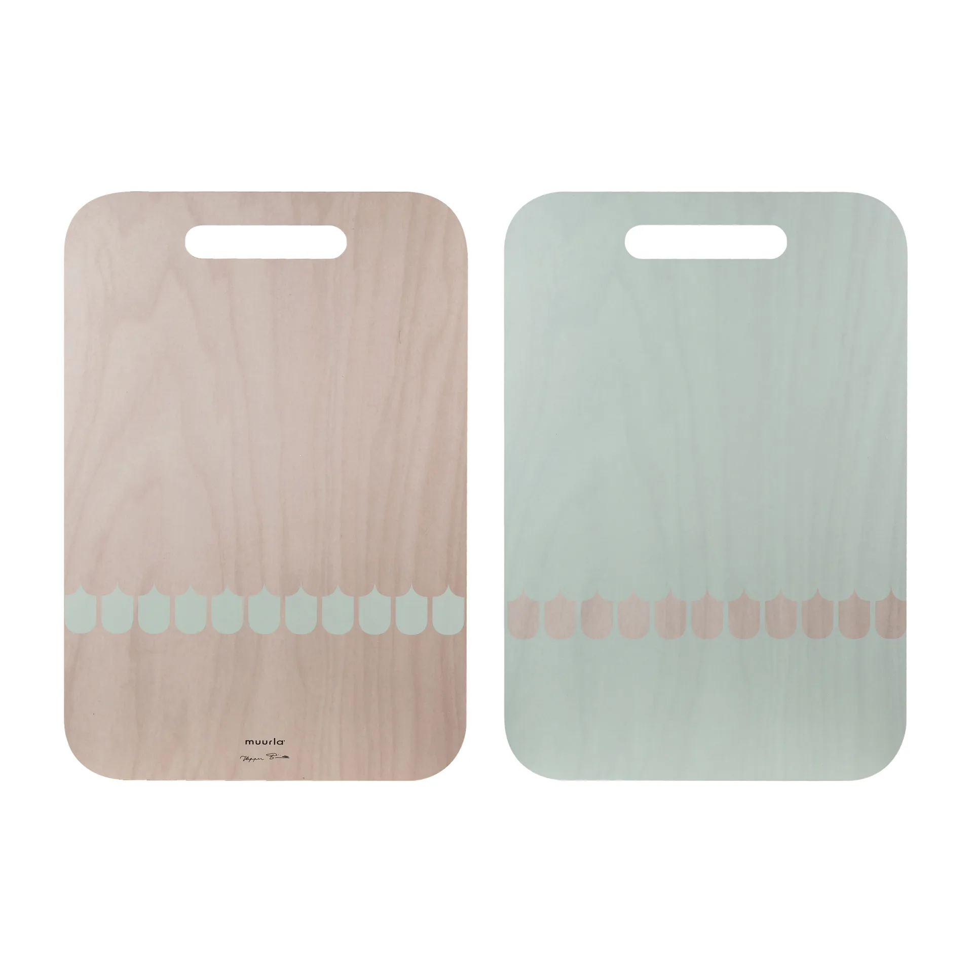 Chop & Serve Vappu tarjotin 30x44 cm, Koivu-Vihreä Muurla