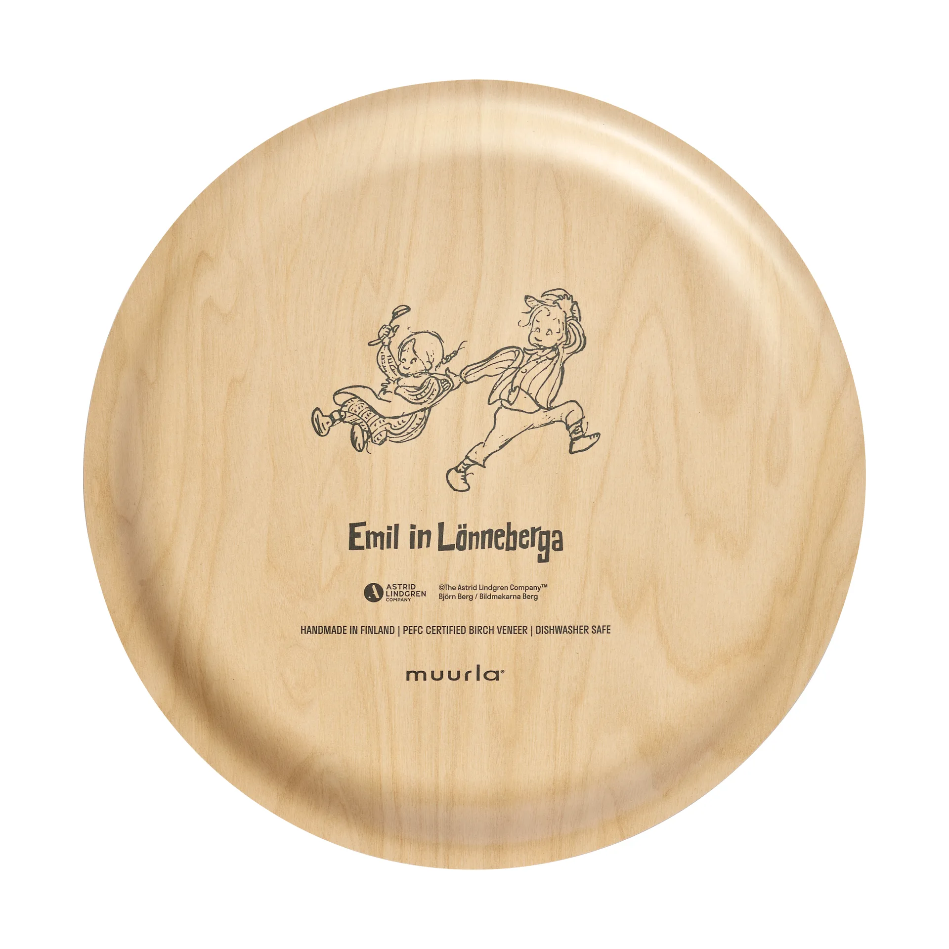 Eemeli tarjotin Ø25 cm, Sininen Muurla