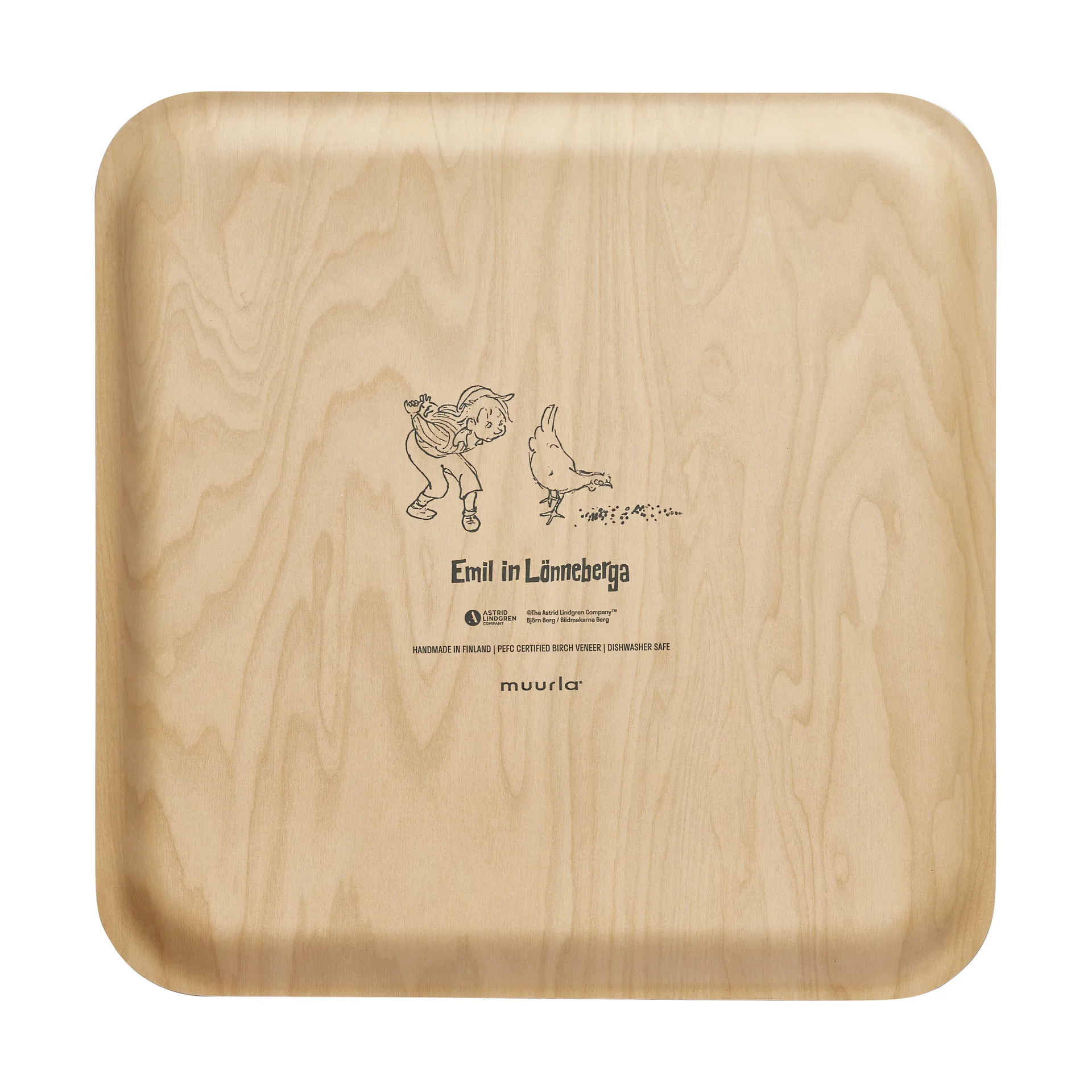 Eemeli tarjotin 33x33 cm, Cluck Cluck Muurla