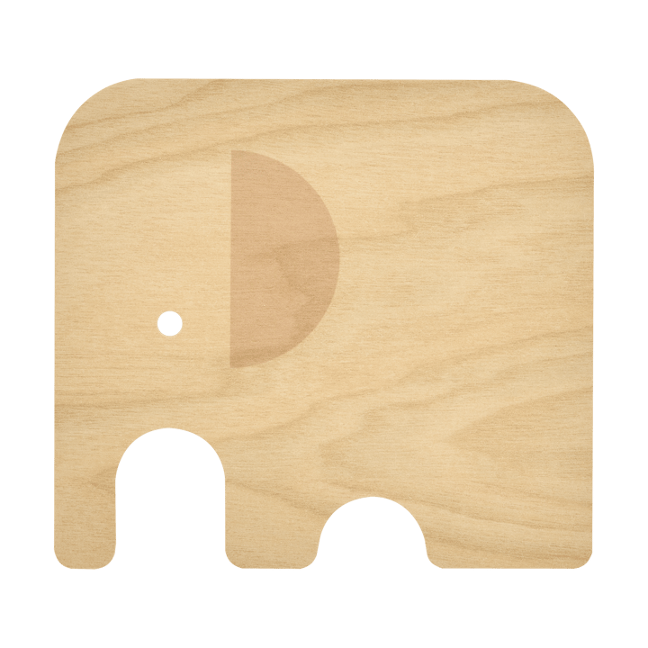 Elephant lasinalunen 11x10 cm, Keltainen Muurla