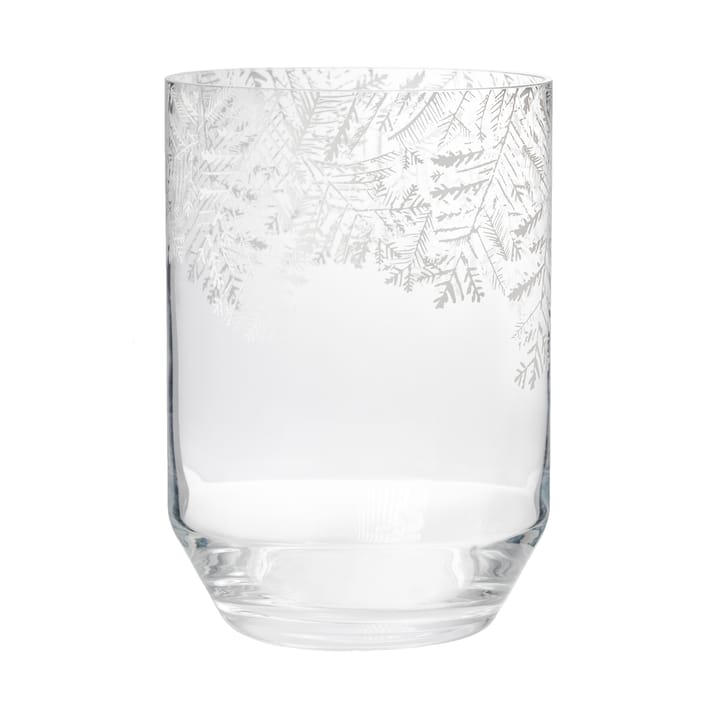 Frost maljakko ja kynttilälyhty 20 cm - Valkoinen-kirkas - Muurla