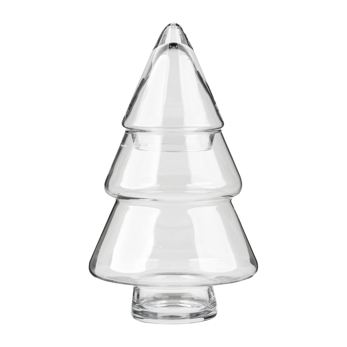 Muurla Glass tree lasipurkki kannellinen 30 cm Kirkas