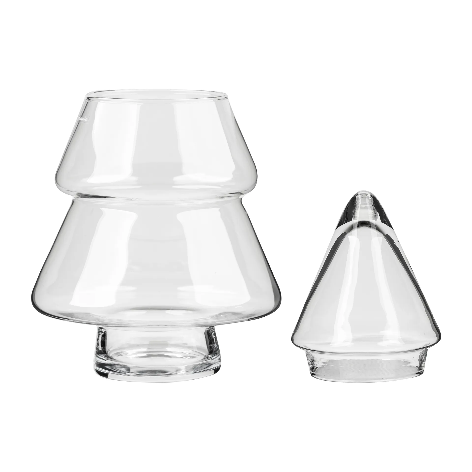 Glass tree lasipurkki kannellinen, 30 cm Muurla