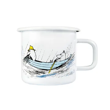 Gone fishing emalimuki 37 cl - Valkoinen - Muurla