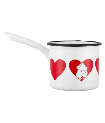 Heart Mumin emaljikasari - 1,3 L - Muurla