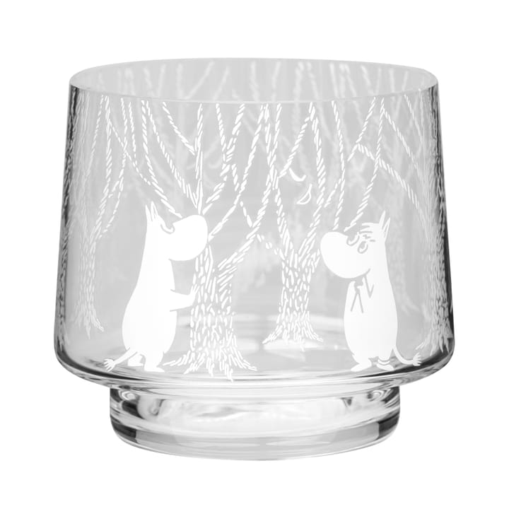 In the Woods -lämpökynttiläpidike/kulho 8 cm, Kirkas-valkoinen Muurla