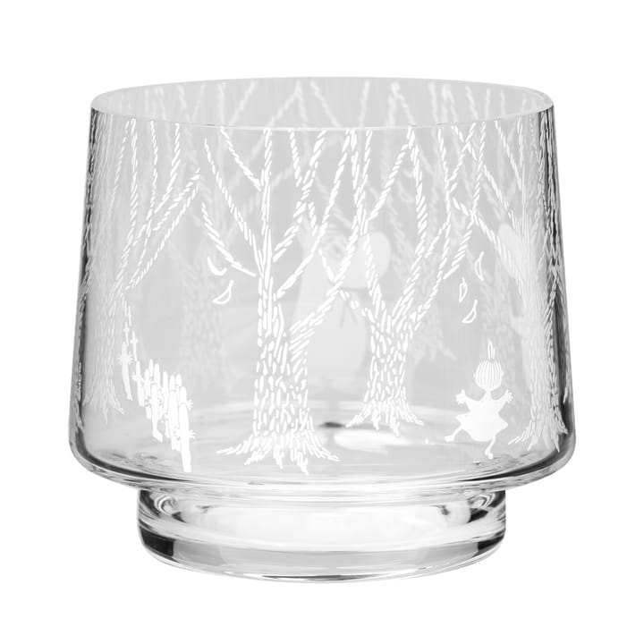 In the Woods -lämpökynttiläpidike/kulho 8 cm, Kirkas-valkoinen Muurla