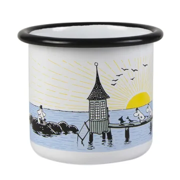 Kesätuulessa emalimuki - 2,5 dl - Muurla