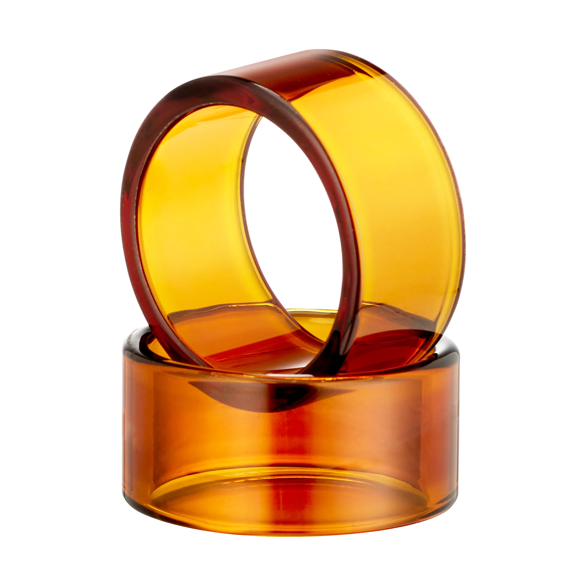 Loop servettirengas 2-pack, Amber Muurla