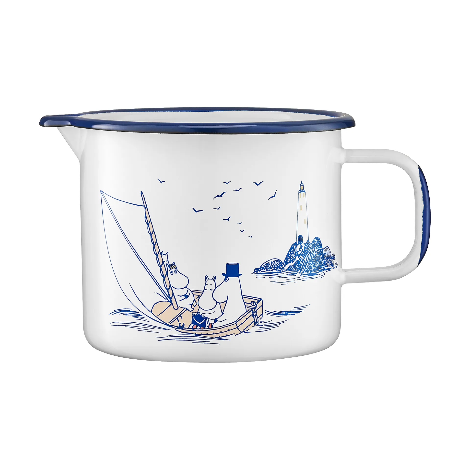 Moomin emalikannu 1,3L, Sailors Muurla