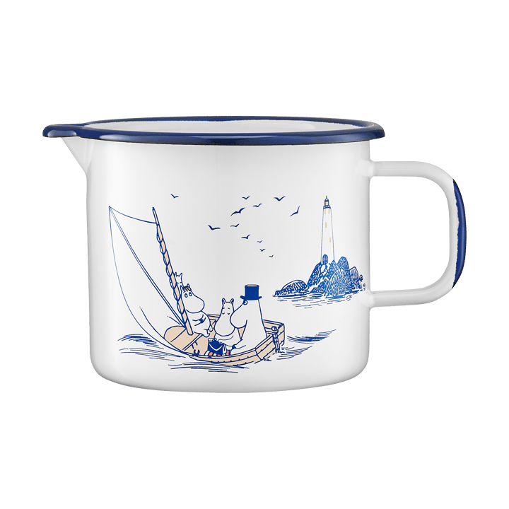 Moomin emalikannu 1,3L - Sailors - Muurla