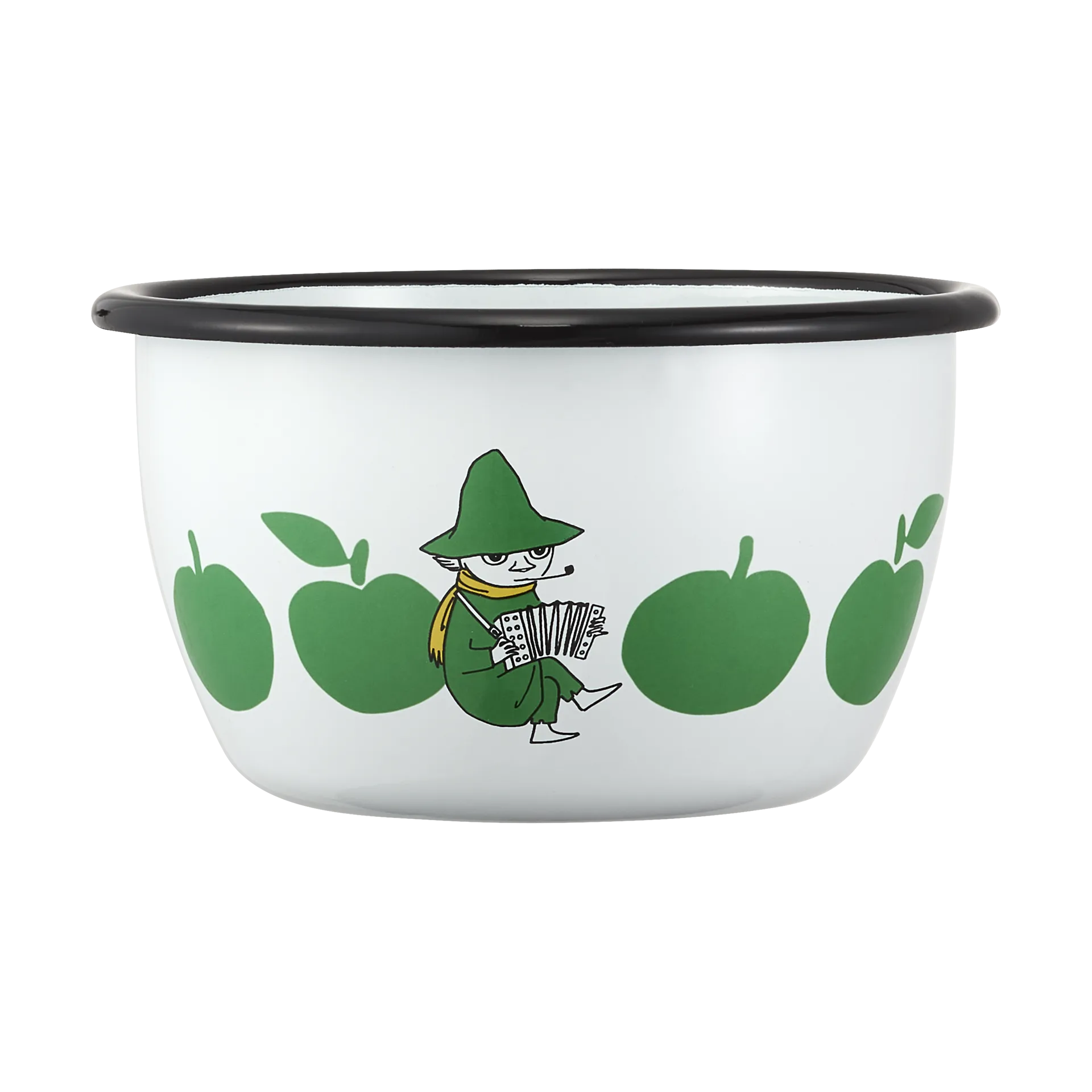 Moomin emalikulho 60 cl, Iloiset omenat Muurla