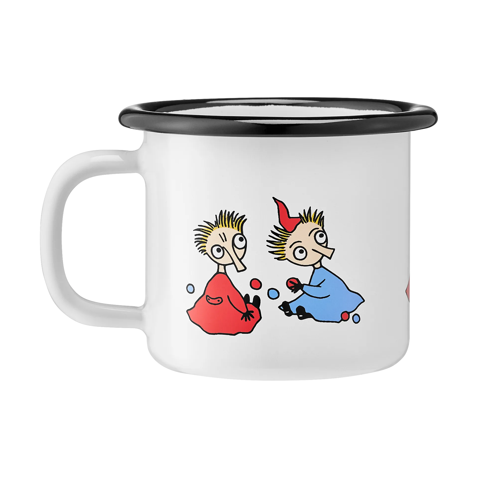 Moomin emalimuki 1,5 dl, Thingumy and bob Muurla