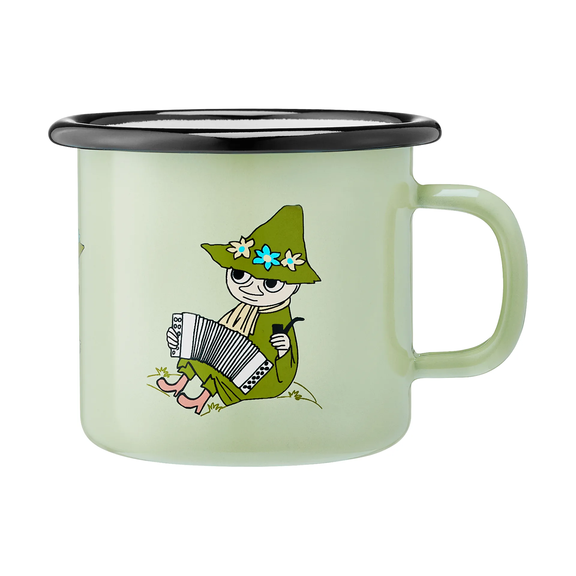 Moomin emalimuki 2,5 dl, Snufkin Muurla