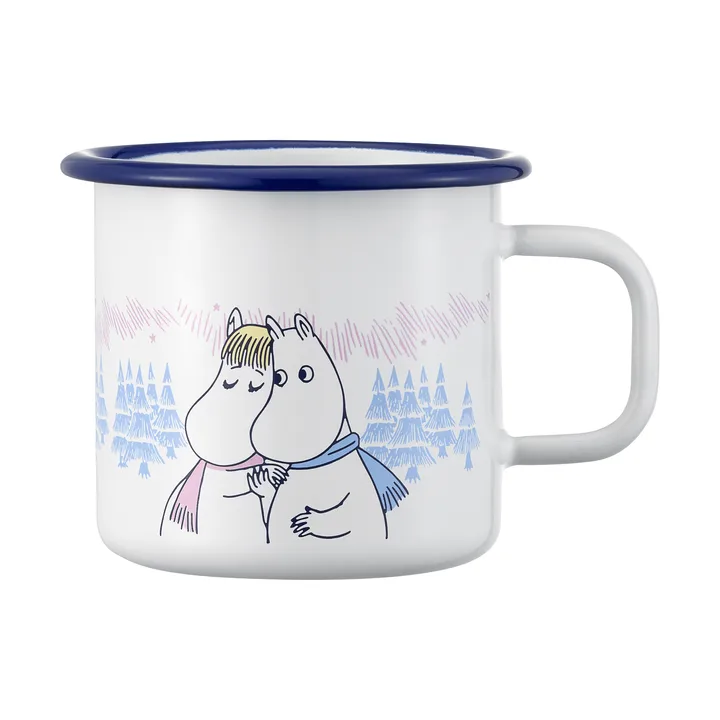 Moomin emalimuki 37 cl - Frosty Day - Muurla