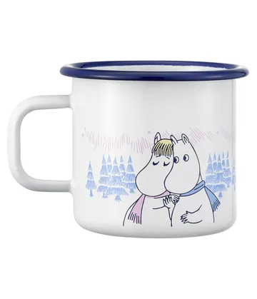Moomin emalimuki 37 cl - Frosty Day - Muurla