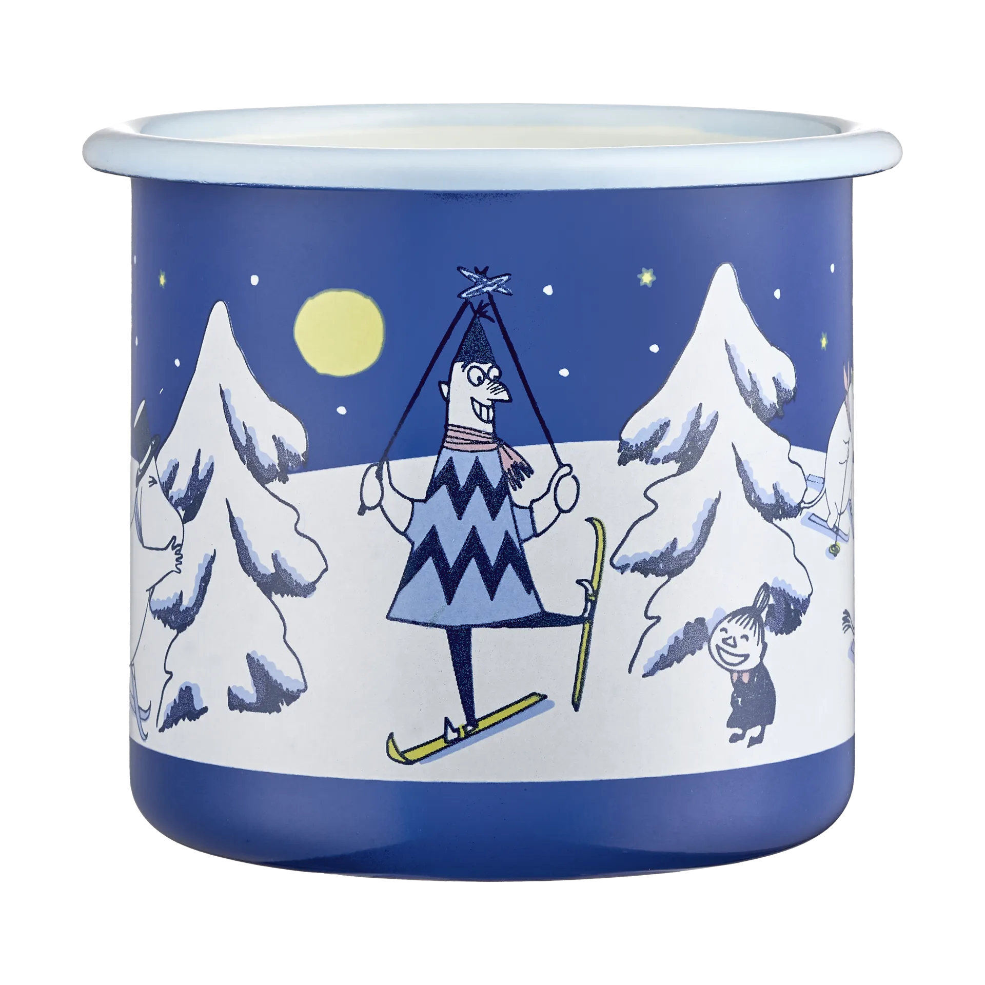 Moomin emalimuki 37 cl, Tähtitaivas Muurla