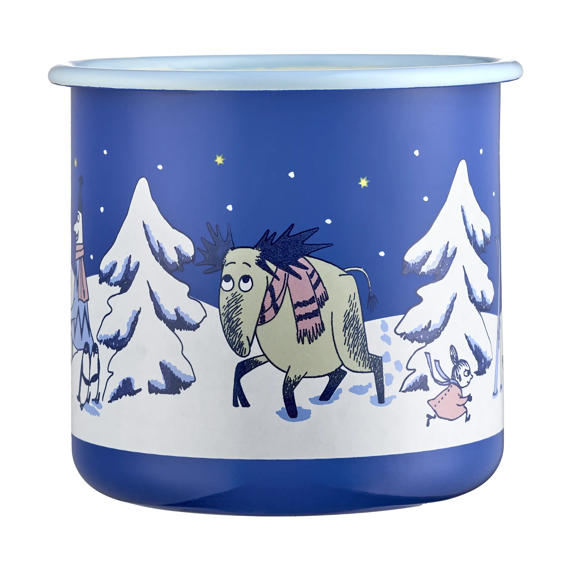 Moomin emalimuki 80 cl, Tähtitaivas Muurla