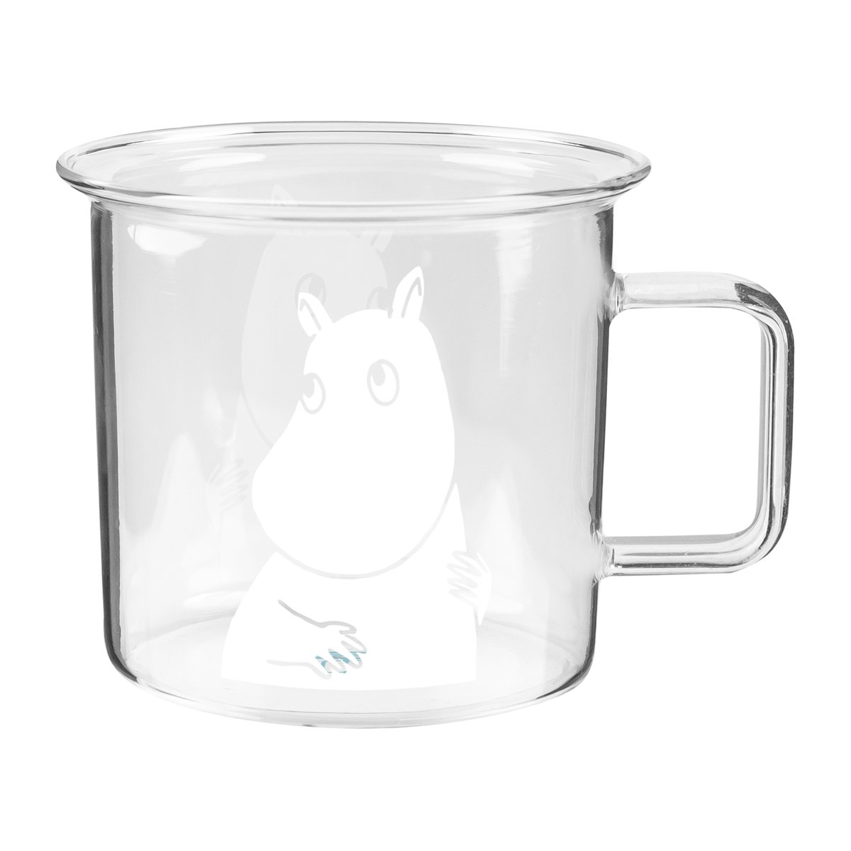 Muurla Moomin lasimuki kirkas 35 cl Moomin | Skandinaavinen Sisustus | Kahvikupit | Läpinäkyvä