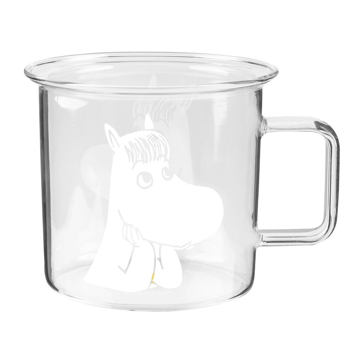 Muurla Moomin lasimuki kirkas 35 cl Niiskuneiti | Skandinaavinen Sisustus | Kahvikupit | Läpinäkyvä
