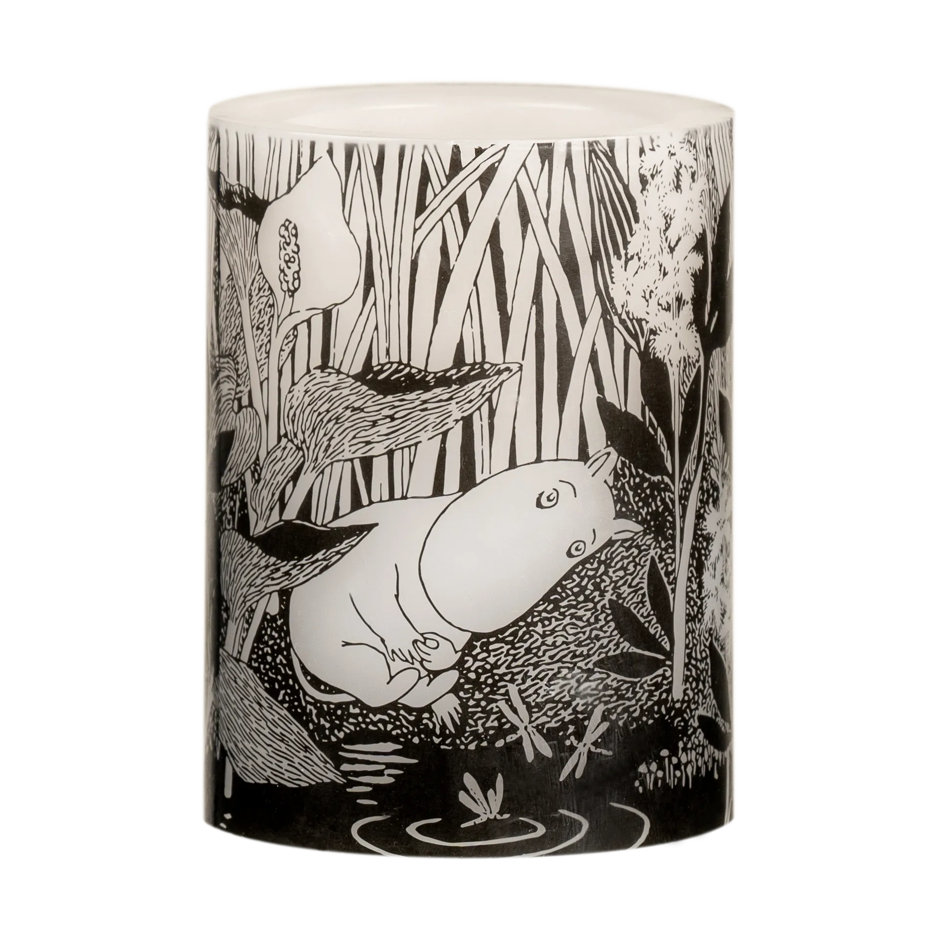 Moomin LED-pöytäkynttilä 10 cm, The pond Muurla