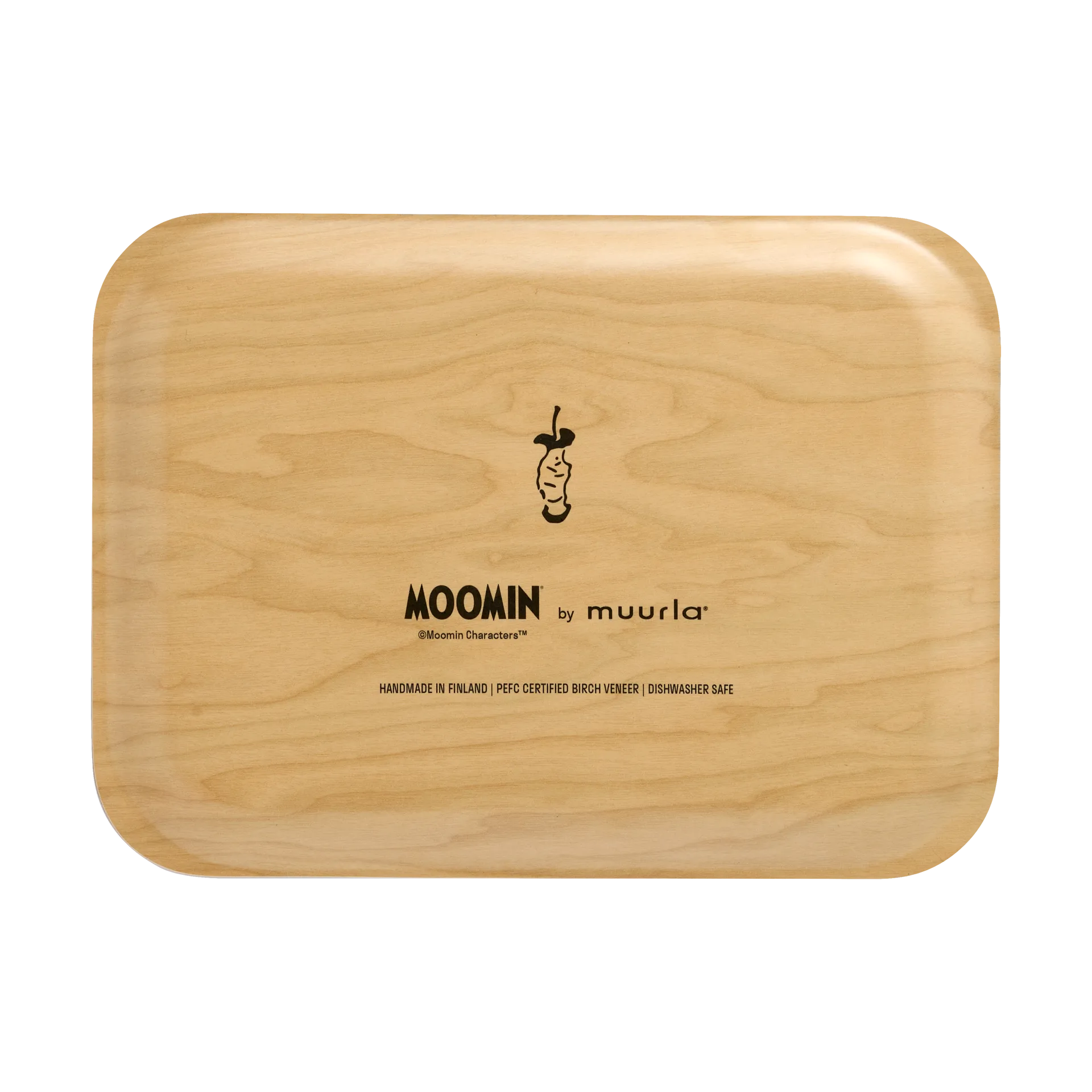 Moomin tarjotin 20x27 cm, Ilosia omenoita Muurla