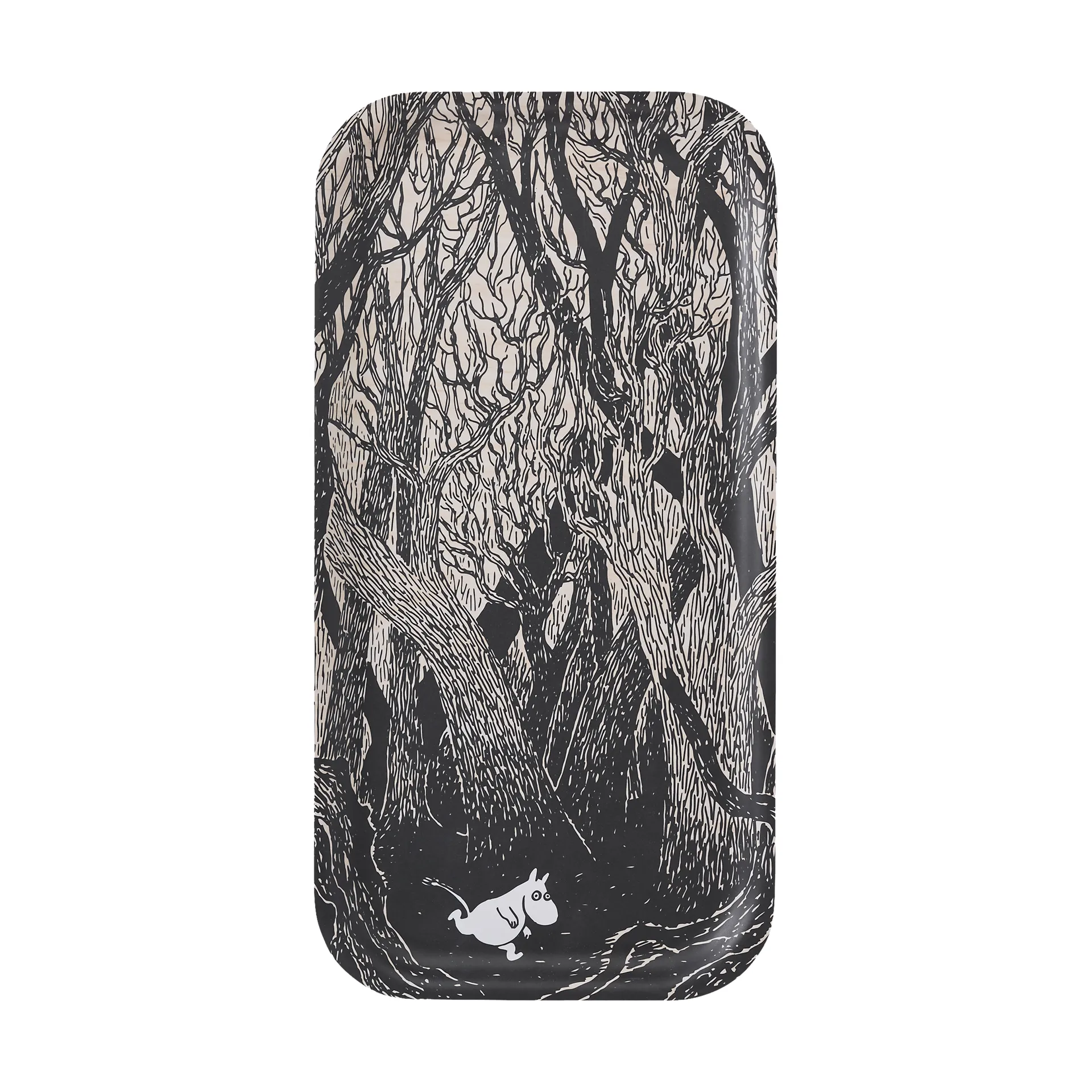 Moomin tarjotin 22x43 cm, The rush Muurla