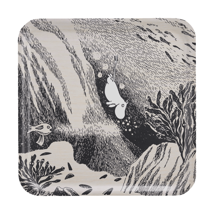 Moomin tarjotin 33x33 cm - The dive - Muurla