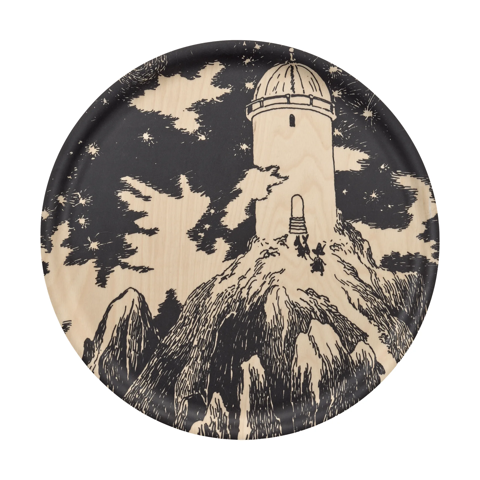 Moomin tarjotin Ø40 cm, Observatory Muurla