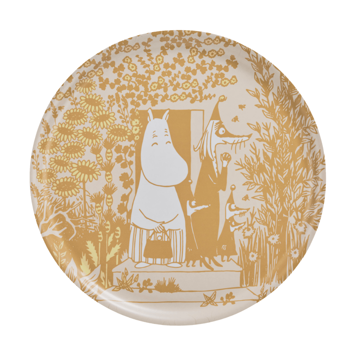 Moomin tarjotin Ø40 cm - Wild garden - Muurla