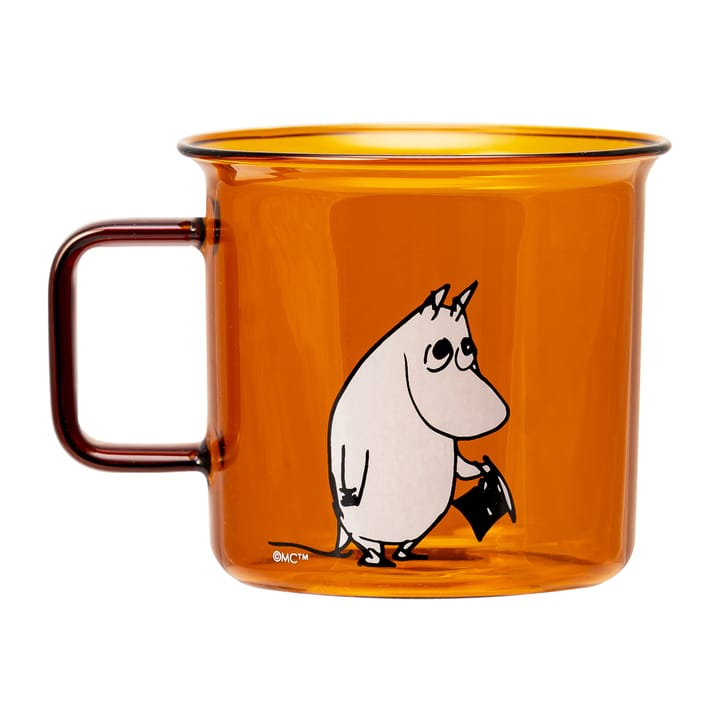 Moominpappa lasimuki 35 cl - Amber - Muurla