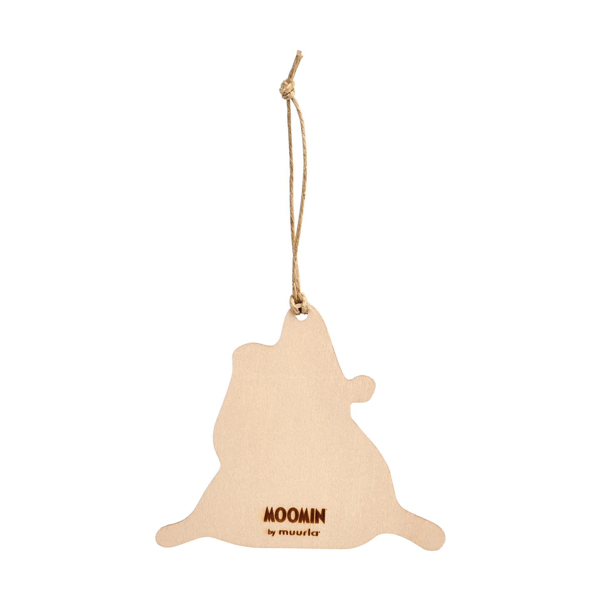 Mumin 80 koriste-riipus, Beige Muurla
