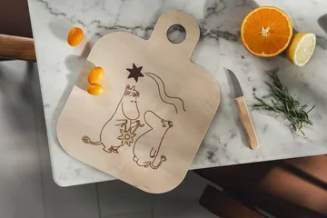 Mumin Chop & Serve leikkuulauta 25x32 cm - Comet - Muurla