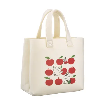 Mumin Tote Bag laukku 25x25 cm - Iloiset omenat - Muurla