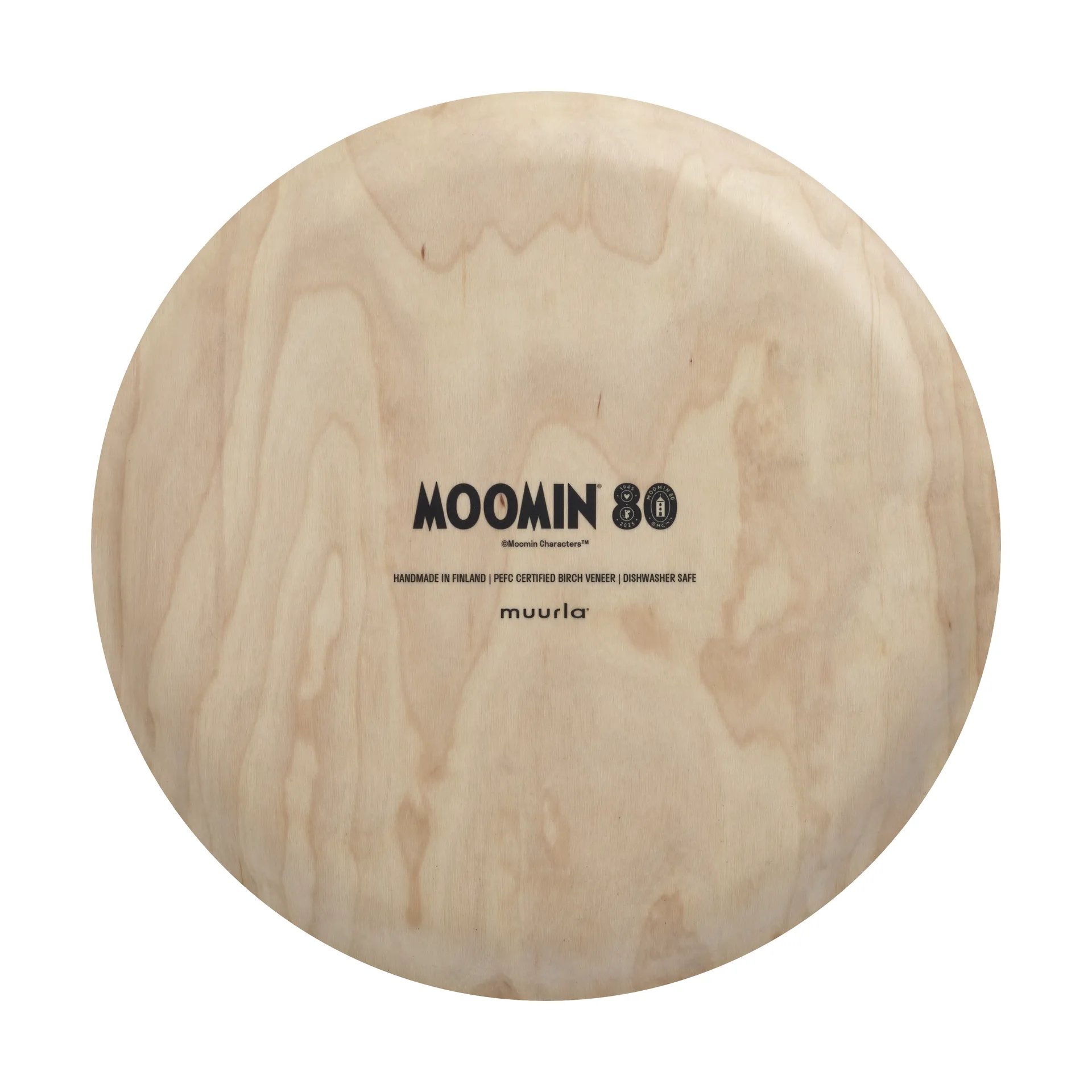 Muumi 80 tarjotin Ø35 cm, Koivu Muurla