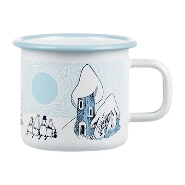 Muumi emalimuki Snowy Valley 37 cl - Sininen-valkoinen - Muurla