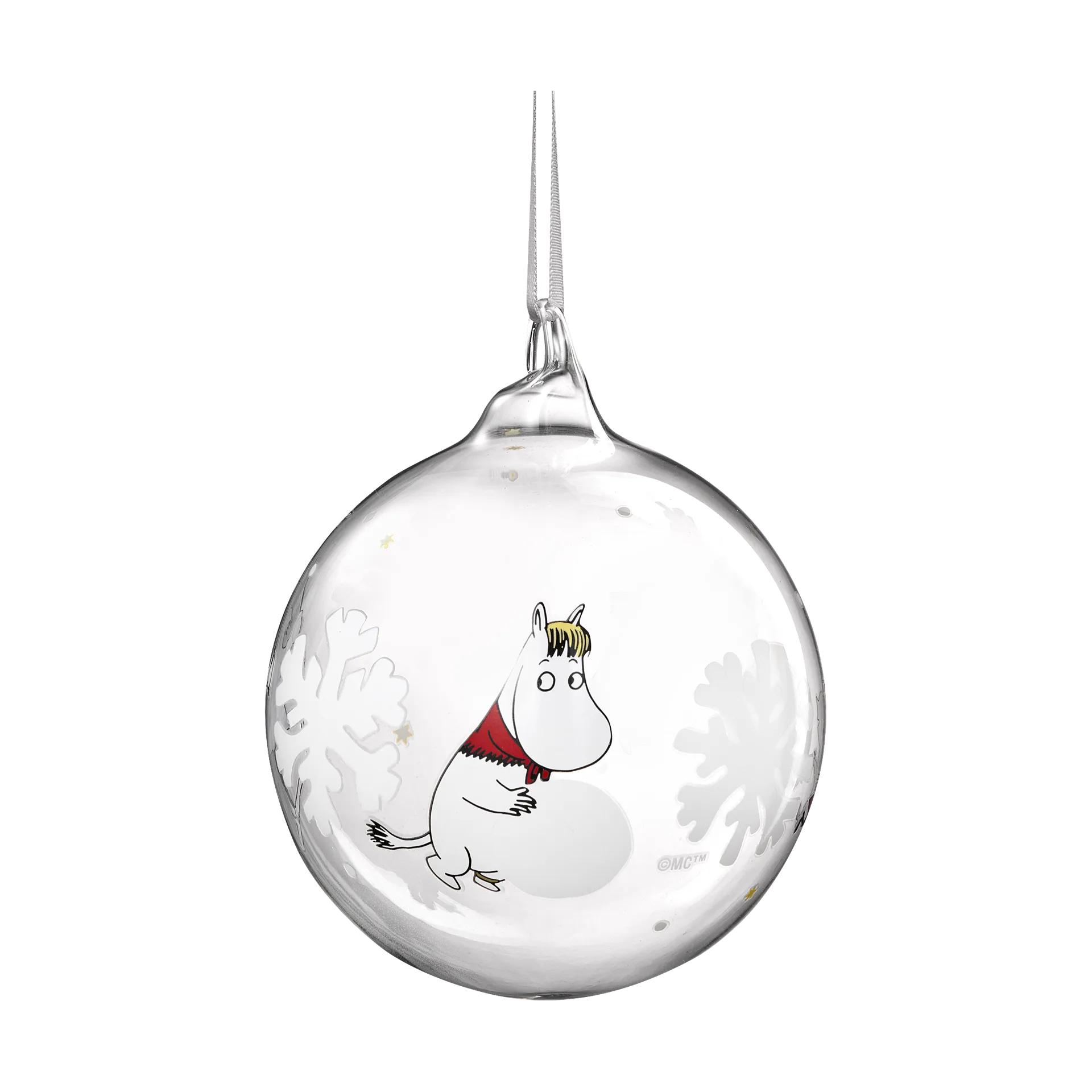 Muumi joulupallo Ø9 cm, Snowflake Muurla
