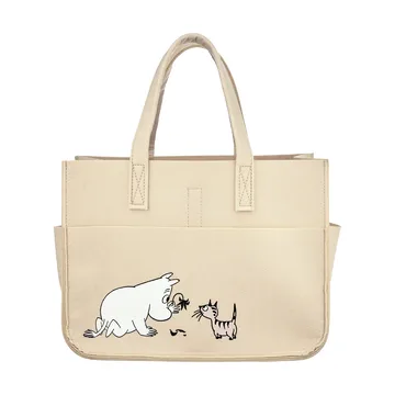 Muumi pets säilytyskori 25x40 cm - Beige - Muurla