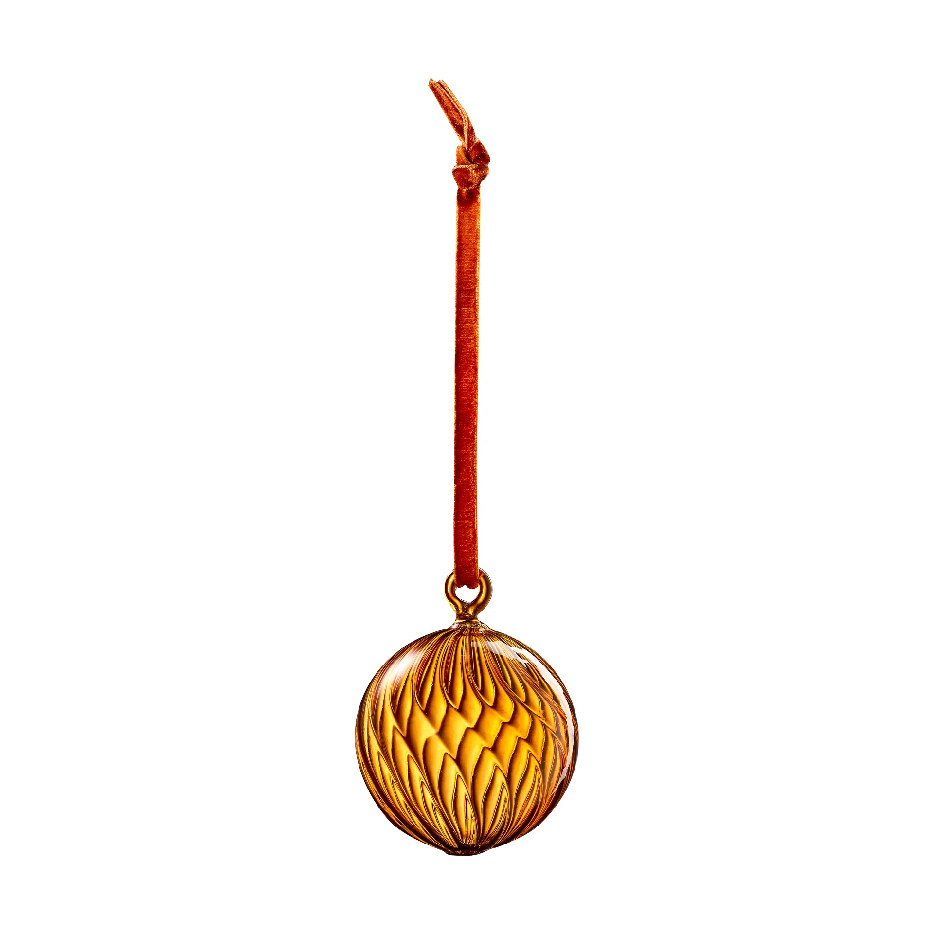 Muurla joulukuulakoru Ø6 cm, Amber Muurla