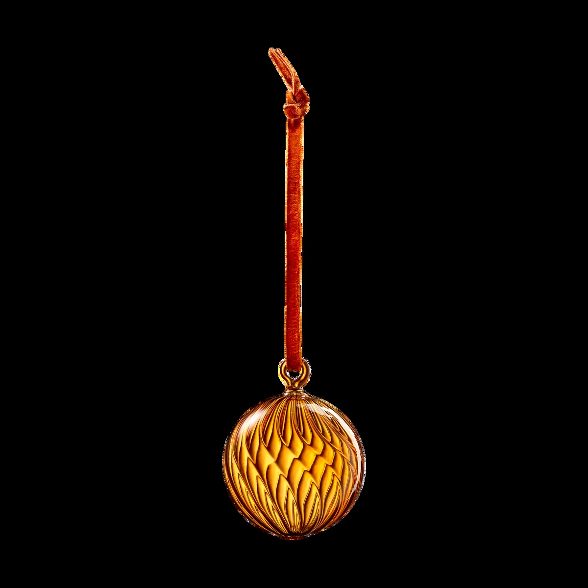 Muurla Muurla joulukuulakoru Ø6 cm Amber