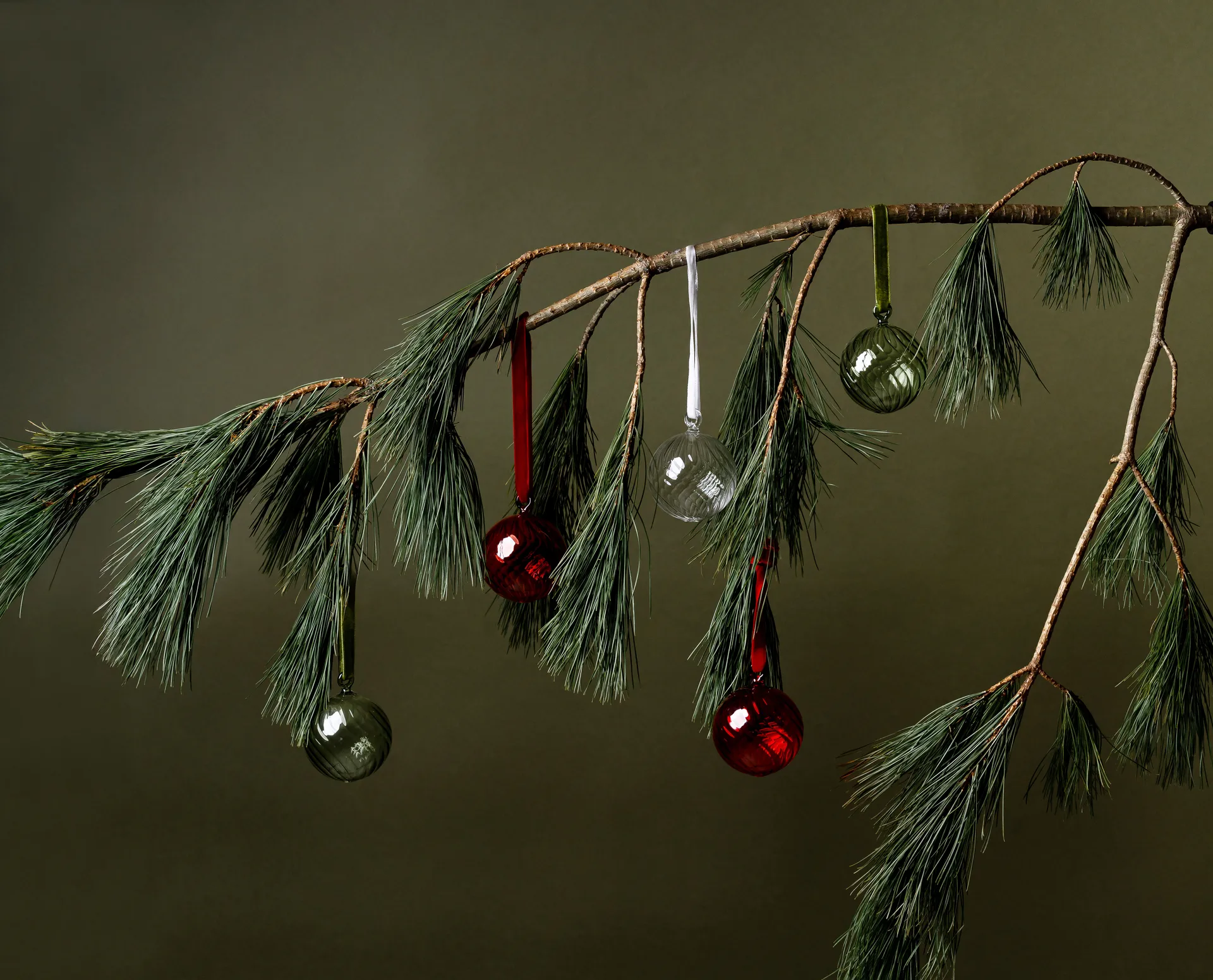 Muurla joulukuulakoru Ø6 cm, Metsänvihreä Muurla