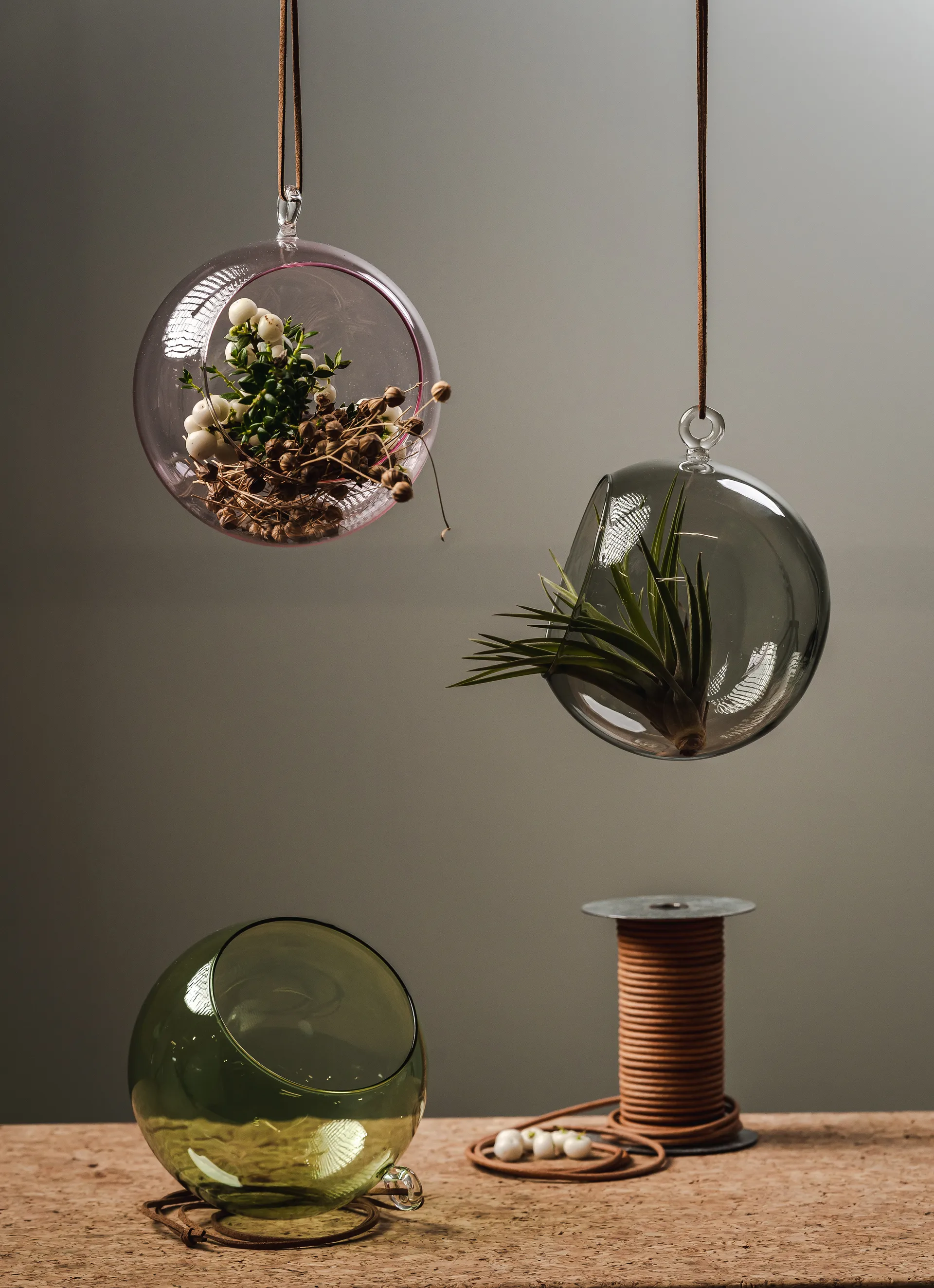 Muurla koristepallo Ø12 cm, Vaaleanpunainen Muurla