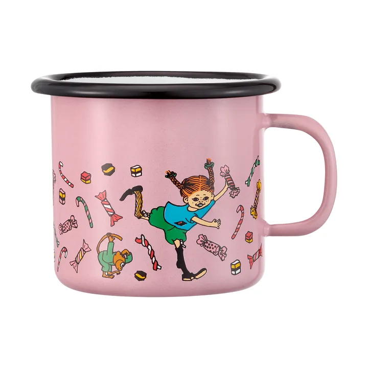 Peppi emalimuki 2,5 dl - Candy - Muurla
